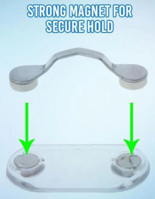 Load image into Gallery viewer, Magnetic Hang Eyeglass Holder Pin Brooches Fashion Multi-Function Portable Clothes Clip Buckle Magnet Glasses Headset Line Clips
